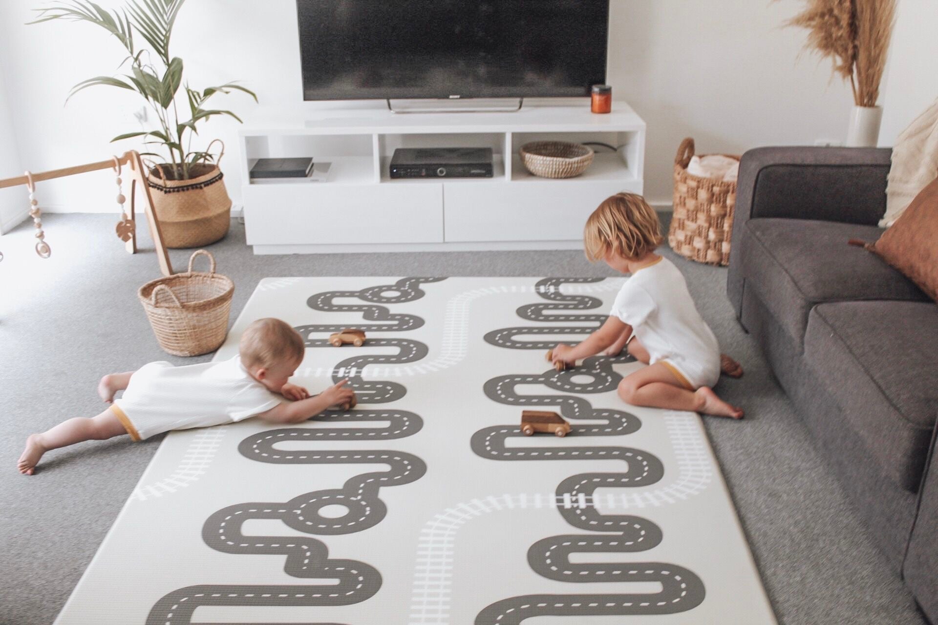 Baby Driver / Earl Grey - Padded Playmat - Large